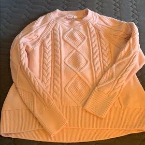 Girls Gap Knit Sweater - L